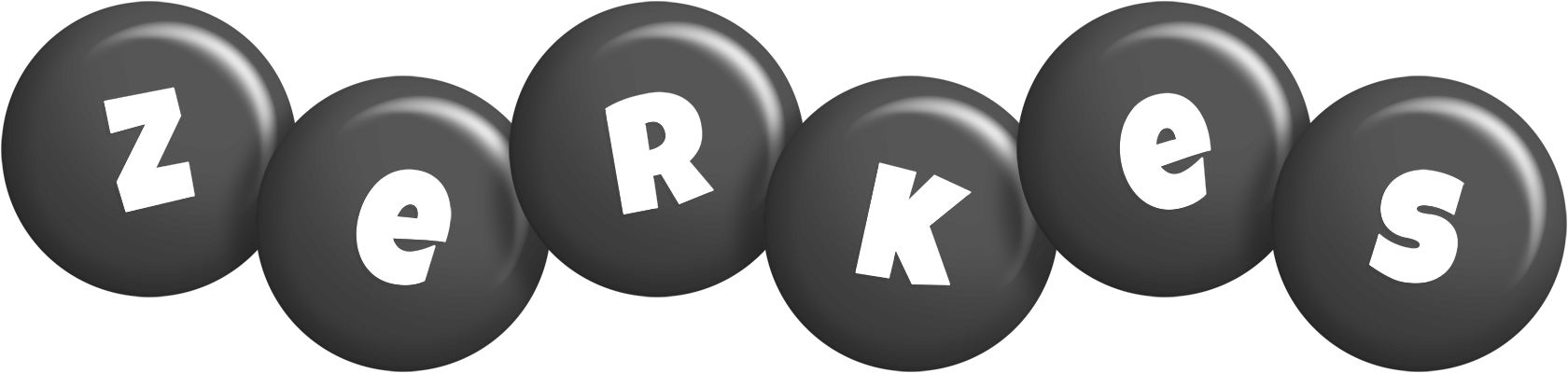 Zerkes candy-black logo