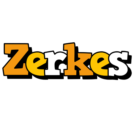 Zerkes cartoon logo