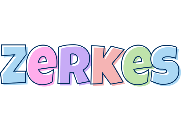 Zerkes pastel logo