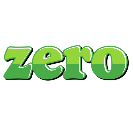 Zero apple logo