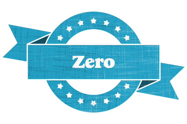 Zero balance logo