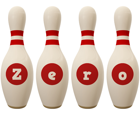 Zero bowling-pin logo