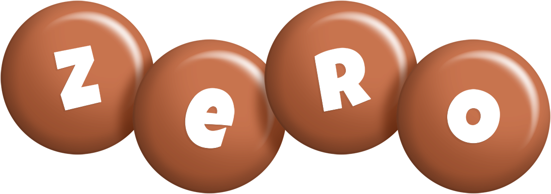 Zero candy-brown logo