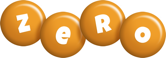 Zero candy-orange logo