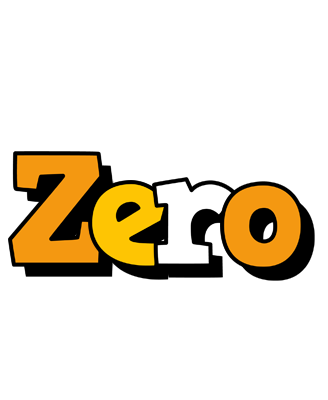 Zero cartoon logo