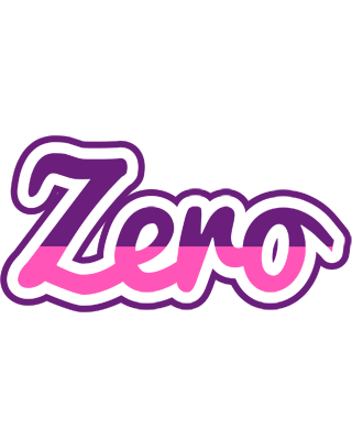 Zero cheerful logo
