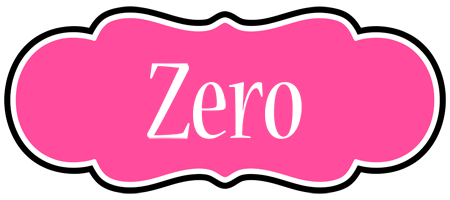 Zero invitation logo