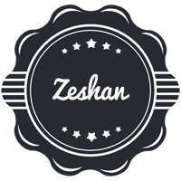 Zeshan badge logo