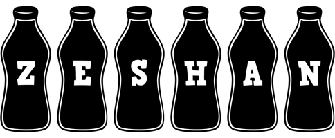 Zeshan bottle logo