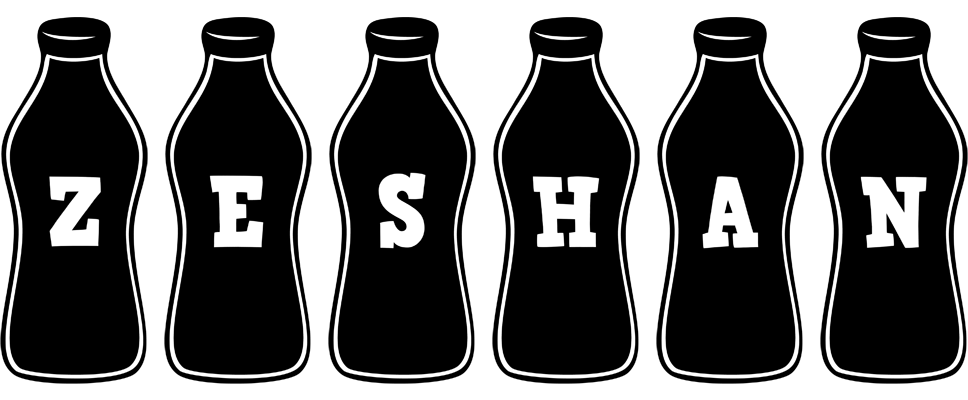 Zeshan bottle logo