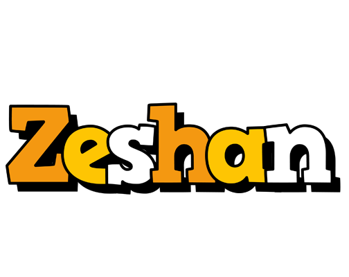 Zeshan cartoon logo