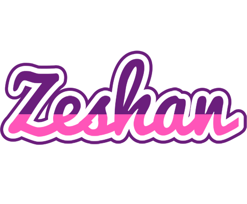 Zeshan cheerful logo