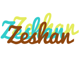 Zeshan cupcake logo