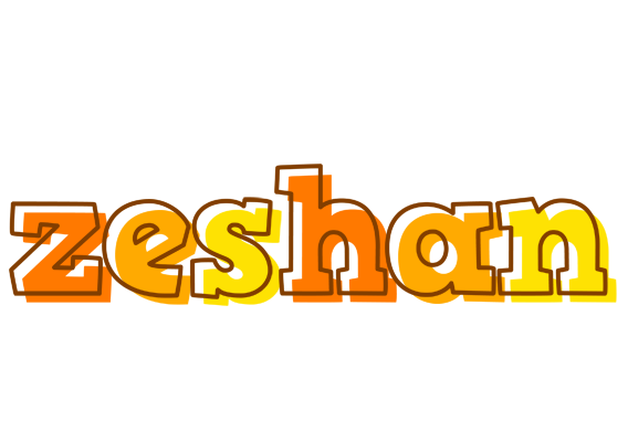 Zeshan desert logo