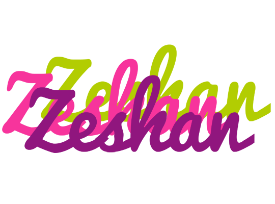 Zeshan flowers logo