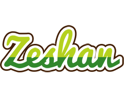 Zeshan golfing logo