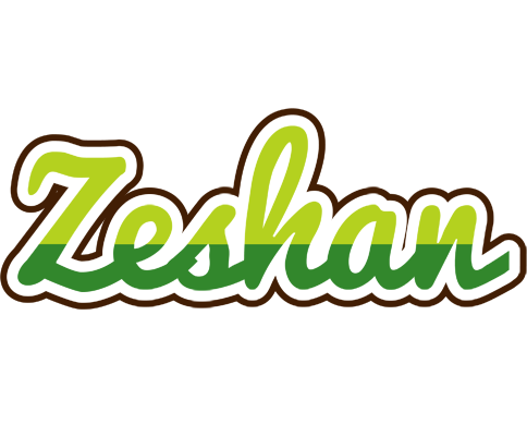 Zeshan golfing logo