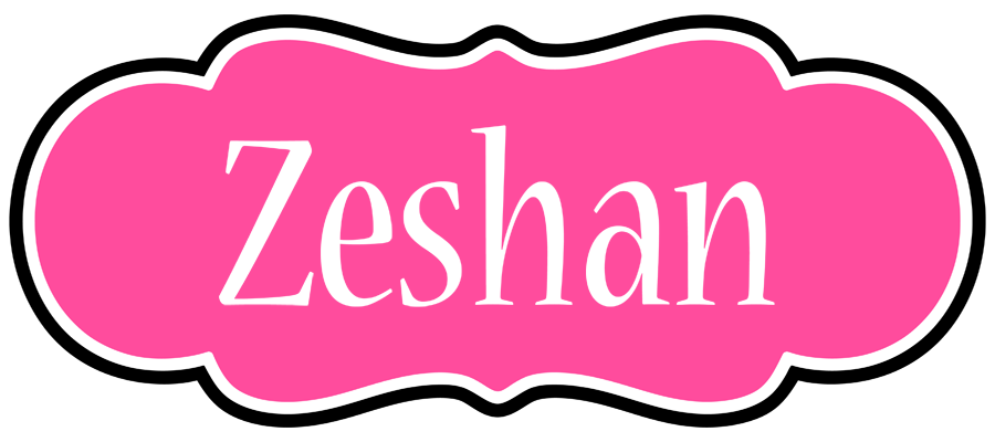 Zeshan invitation logo