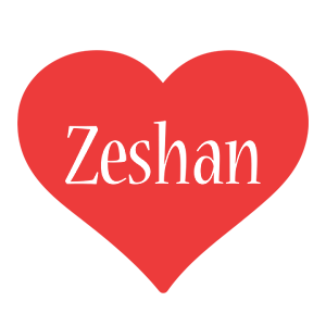 Zeshan love logo