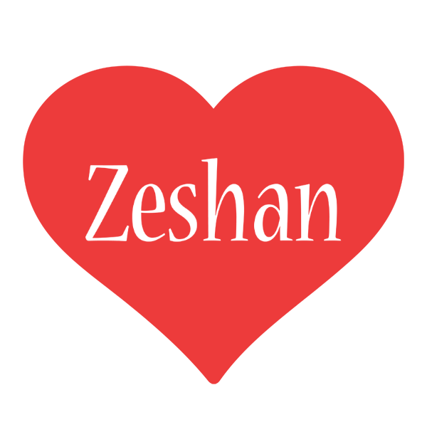 Zeshan love logo