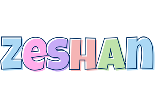 Zeshan pastel logo