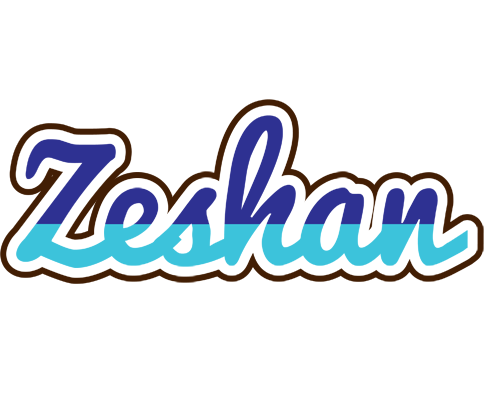 Zeshan raining logo