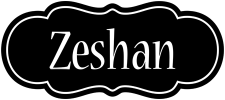 Zeshan welcome logo