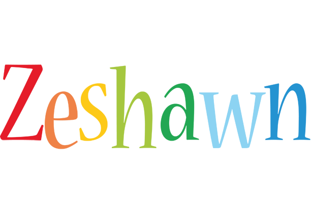 Zeshawn birthday logo