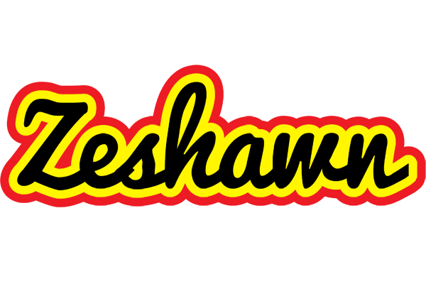 Zeshawn flaming logo