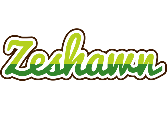 Zeshawn golfing logo
