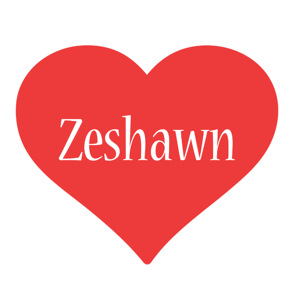 Zeshawn love logo
