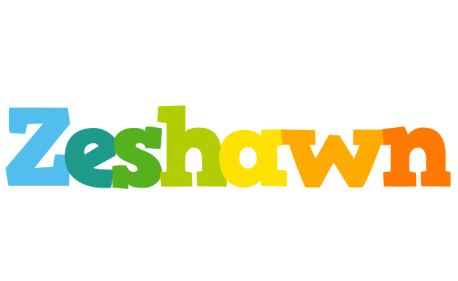 Zeshawn rainbows logo