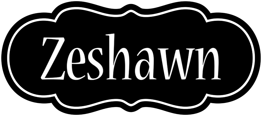 Zeshawn welcome logo