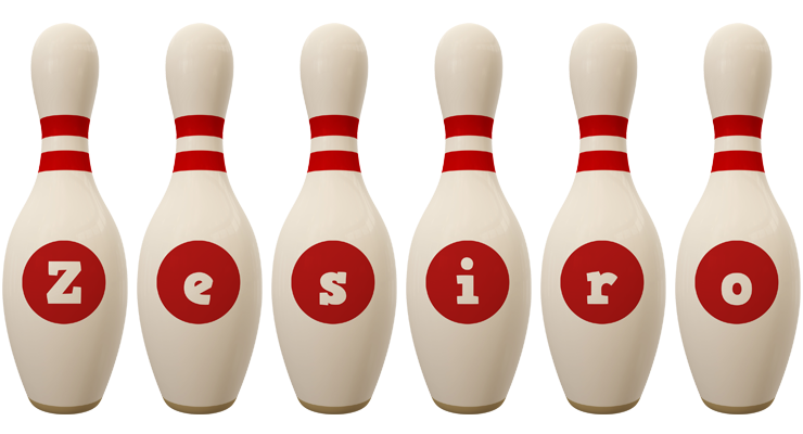 Zesiro bowling-pin logo