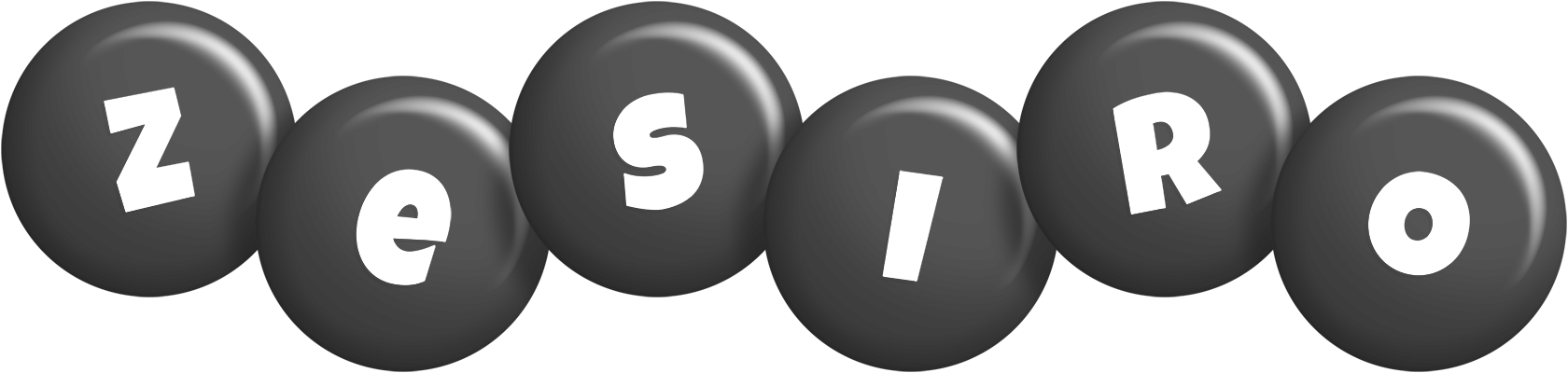 Zesiro candy-black logo