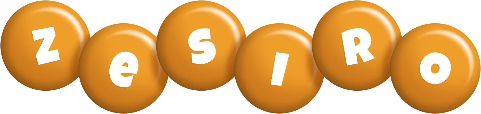 Zesiro candy-orange logo