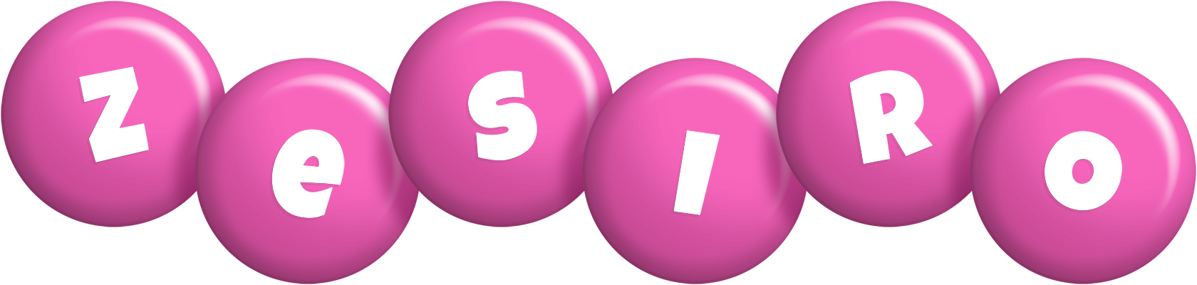 Zesiro candy-pink logo