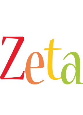 Zeta birthday logo