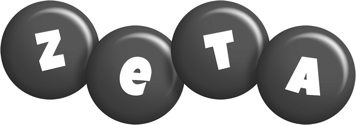 Zeta candy-black logo
