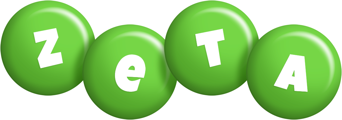 Zeta candy-green logo