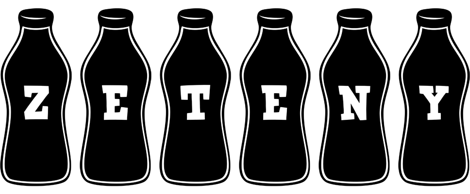 Zeteny bottle logo