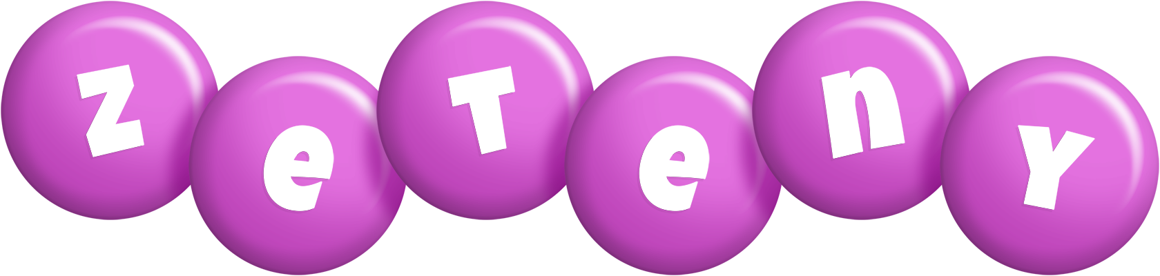 Zeteny candy-purple logo