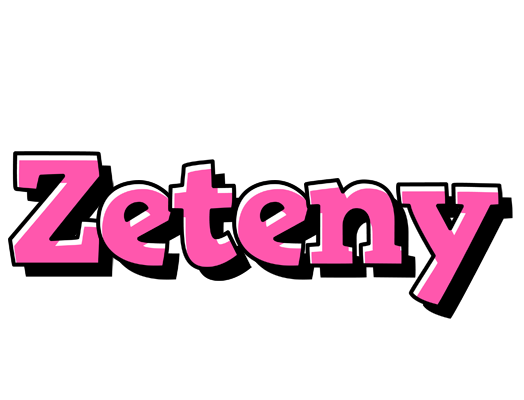 Zeteny girlish logo