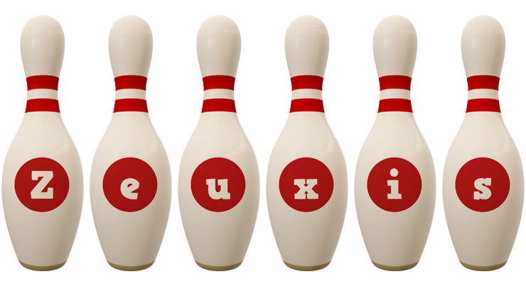 Zeuxis bowling-pin logo