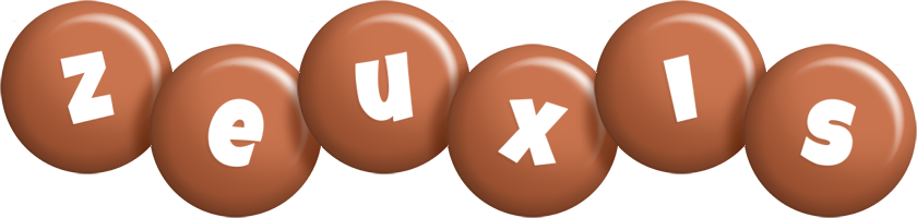 Zeuxis candy-brown logo