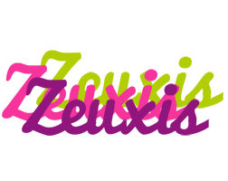 Zeuxis flowers logo