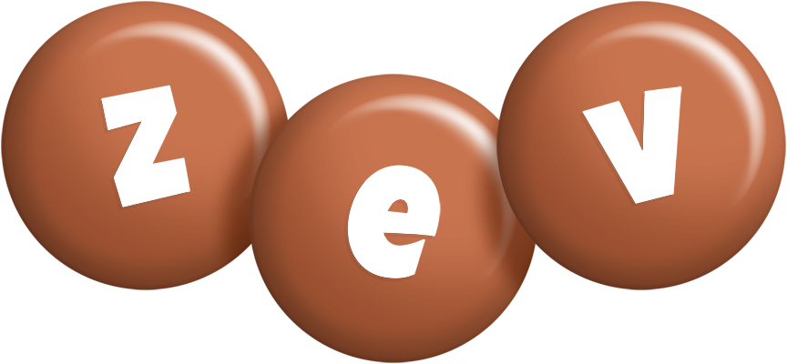 Zev candy-brown logo