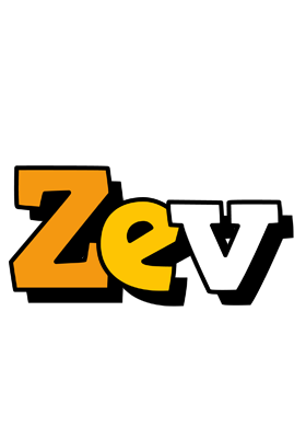 Zev cartoon logo