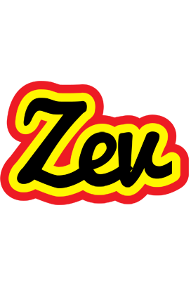 Zev flaming logo