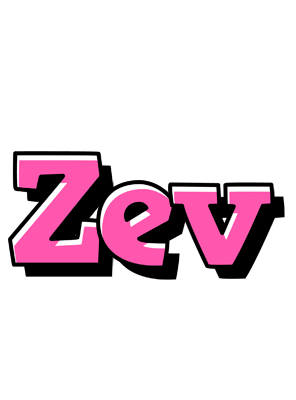 Zev girlish logo